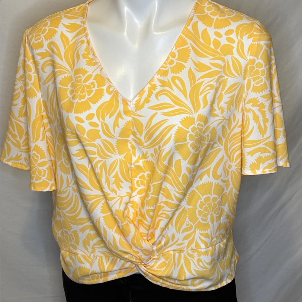 LOFT Sunlit Floral Top